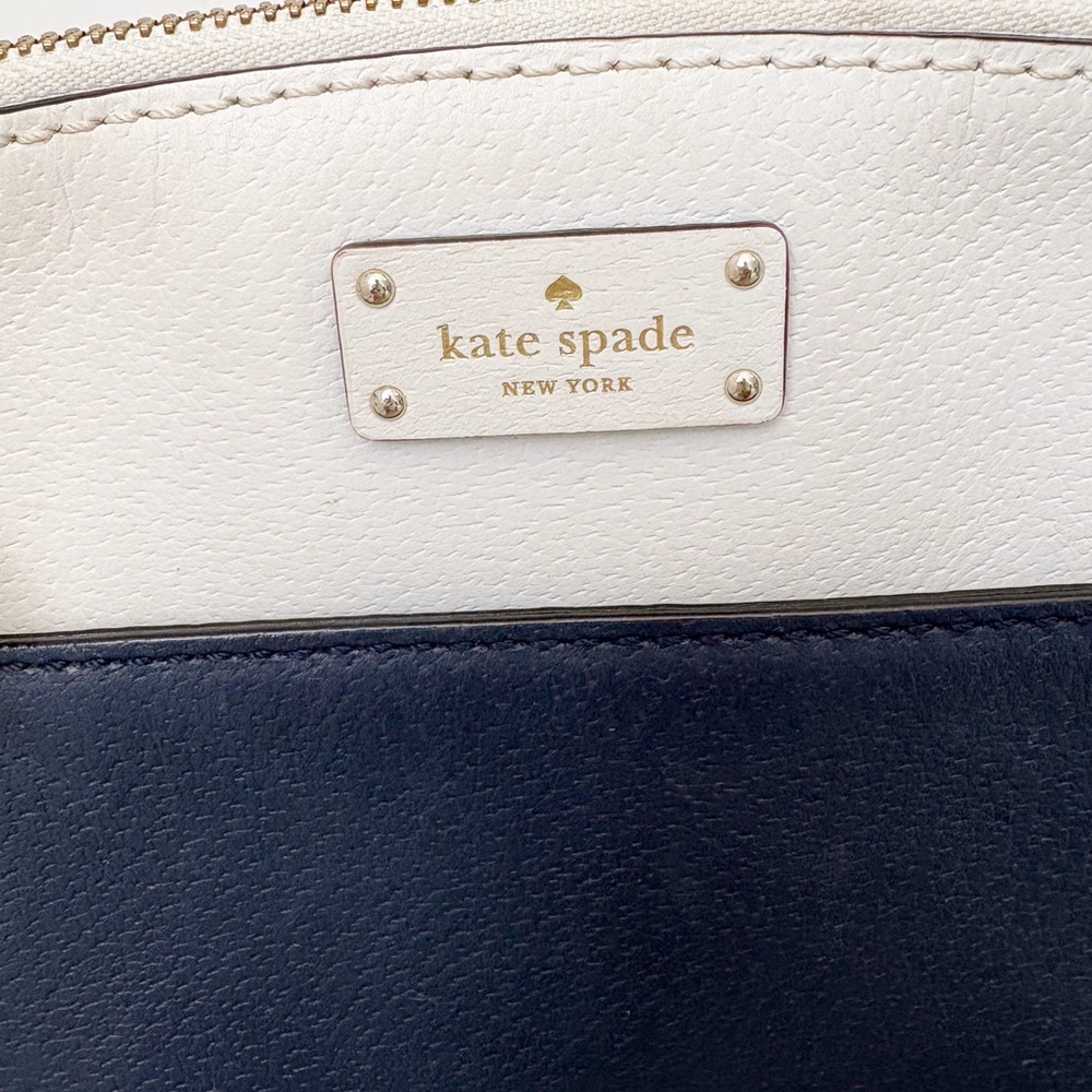 Kate Spade Grove Street Millie - Navy and White Crossbody Bag - Picture 3 of 13